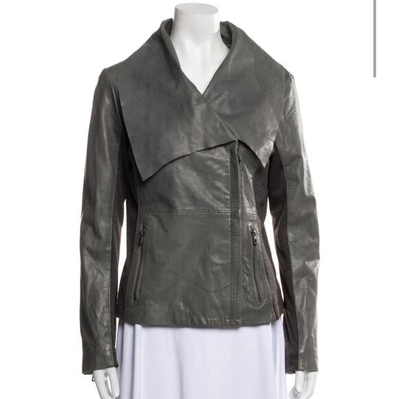 Bod Christensen Leather Biker Jacket Women’s Size Medium Excellent Condition - Picture 1 of 3